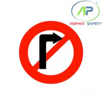 Biển báo cấm rẽ phải ( biển giao thông)